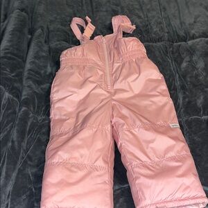 Pink Kids Snow Pants